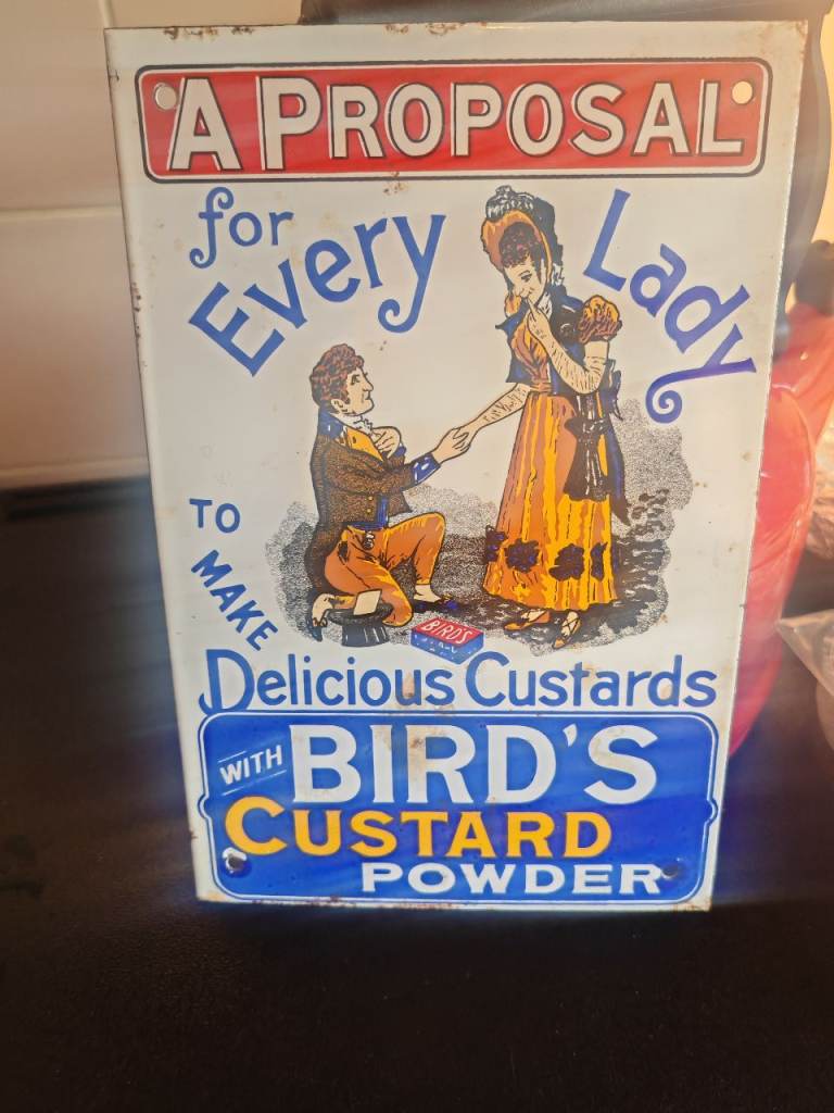 Vintage enamel signs 