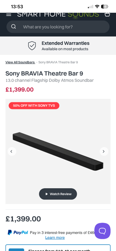 SONY SOUNDBAR 9 LATEST OUT BARGAIN (PLZ READ AD ) BARGAIN 
