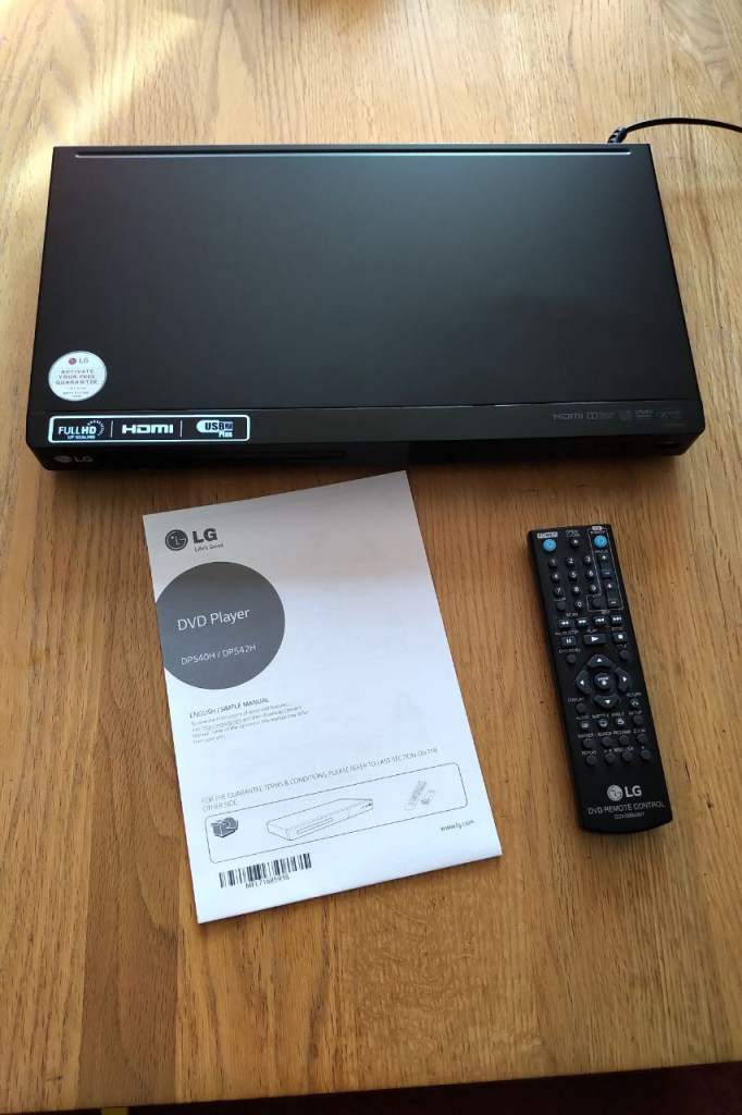 LG DVD player DP542H HDMI