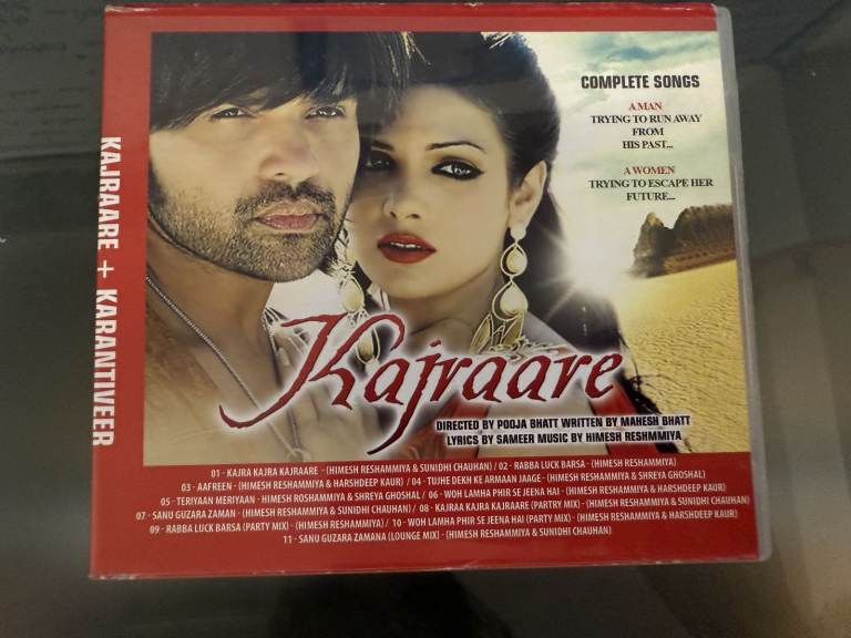 Kajraare & Krantiveer Indian Asian Hindi Bollywood Movie Track Songs Music CD ref 15