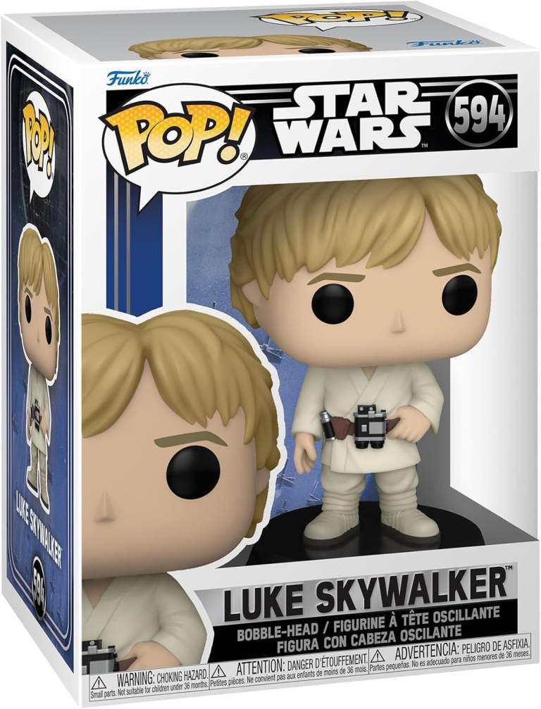 Star Wars: Luke Skywalker - Gift Idea Toy -Movies Fans - Model Figure for Collectors and Display