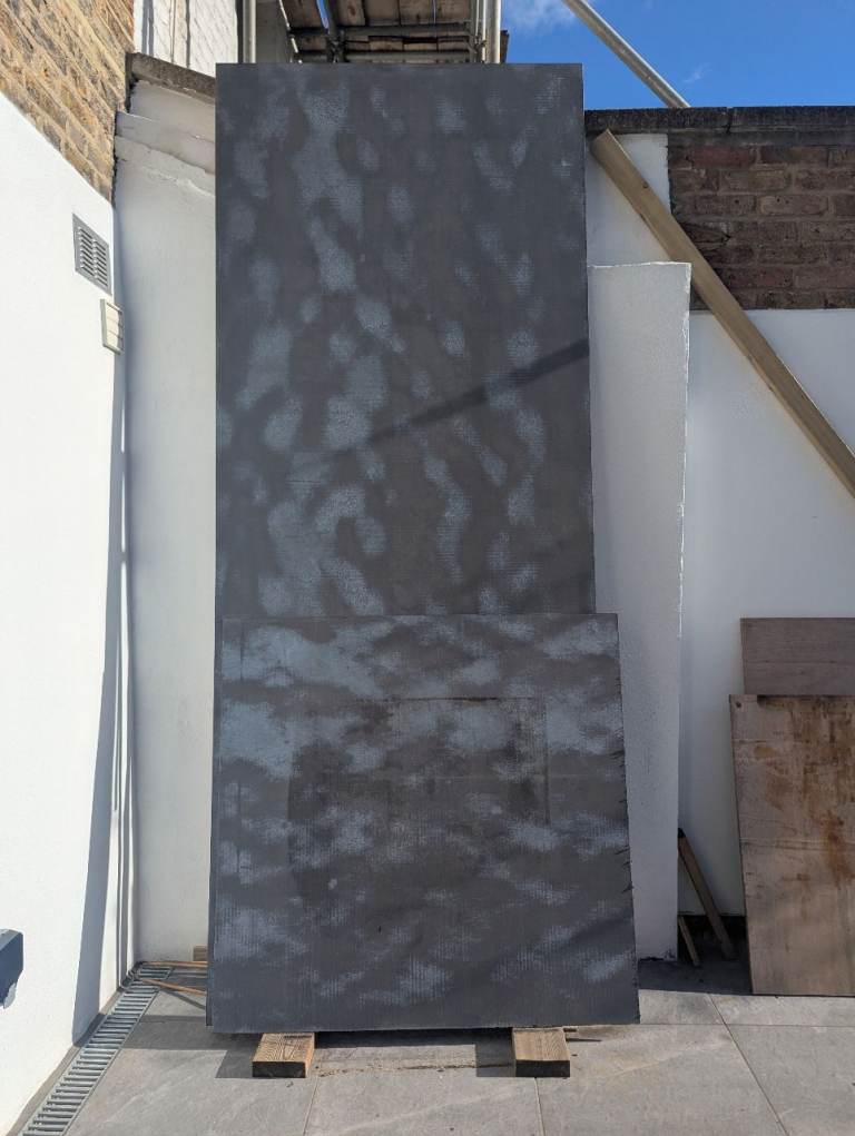 2 + ½ Sheets EQUITONE Fibre Cement Cladding 3050x1220x8MM TECTIVA TE85 RRP: £800