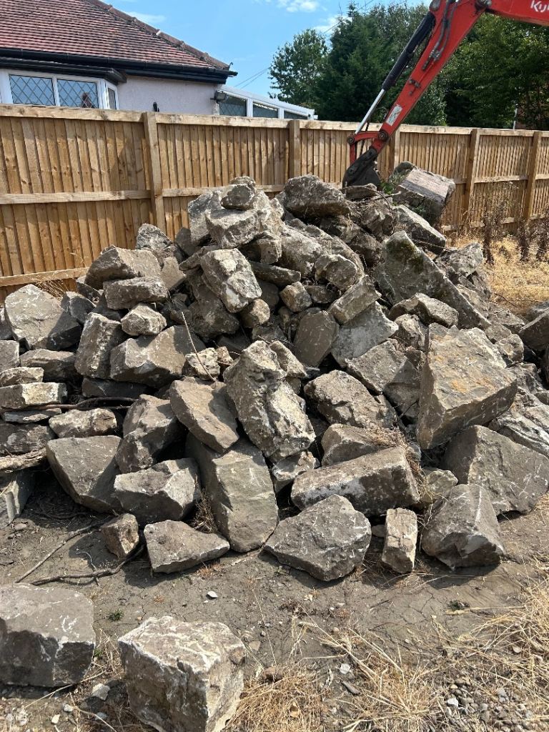 5/6 tons of Yorkshire stone free