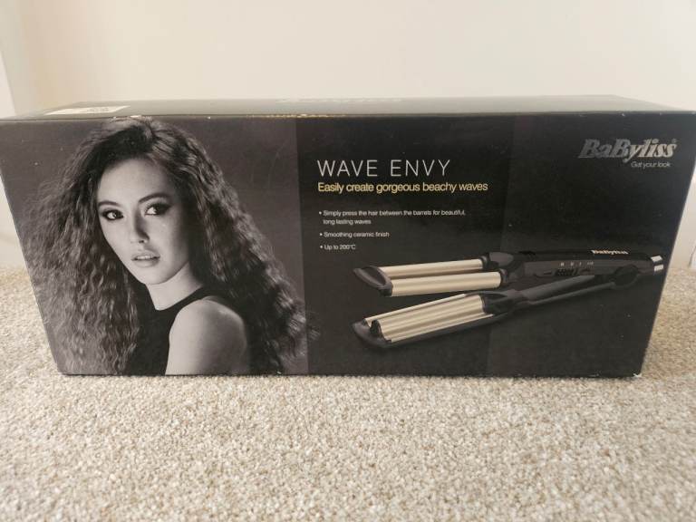 BaByliss Wave Envy – wave tongs (triple curling iron)