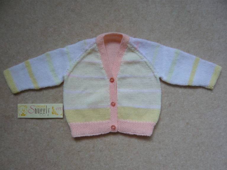 Cardigan - baby girl, brand new, hand knitted
