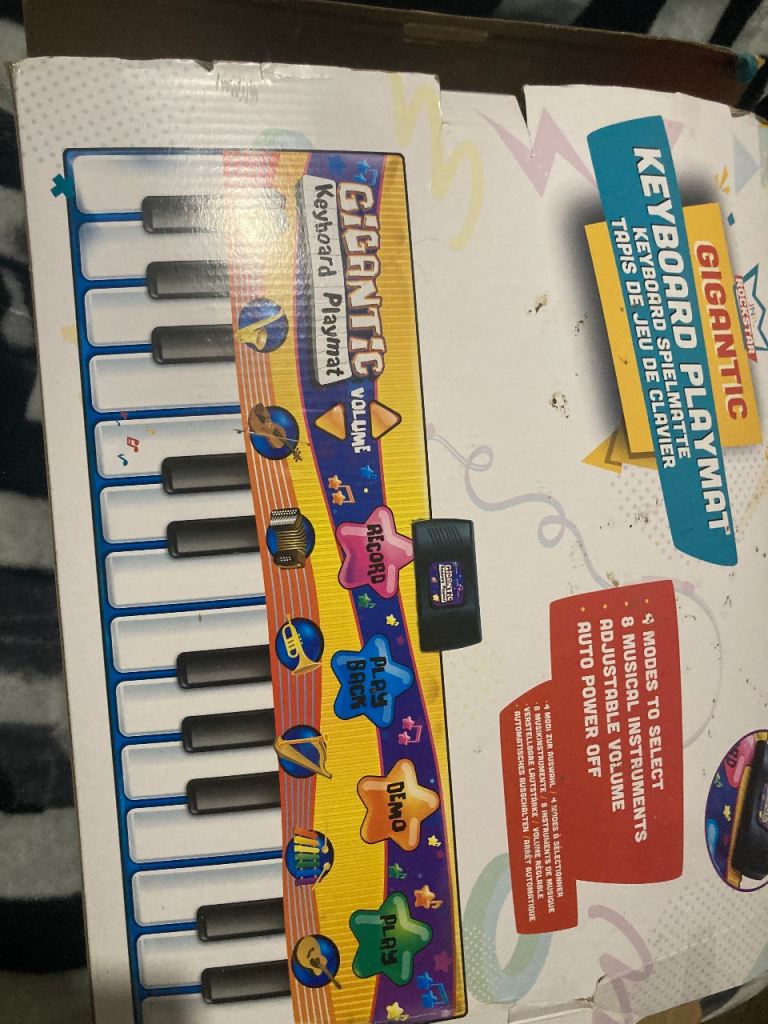 GIGANTIC Keyboard Playmat – New in Box