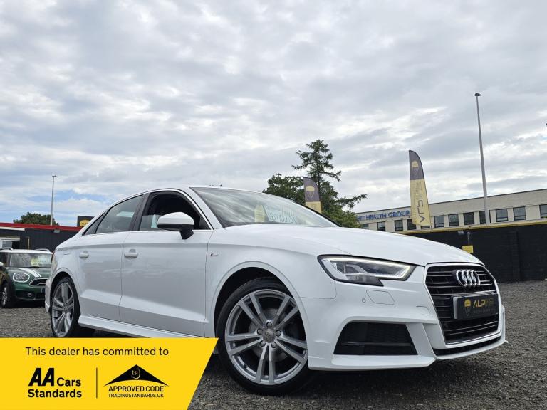 2016 Audi A3 1.4 TFSI S Line 4dr SALOON Petrol Manual