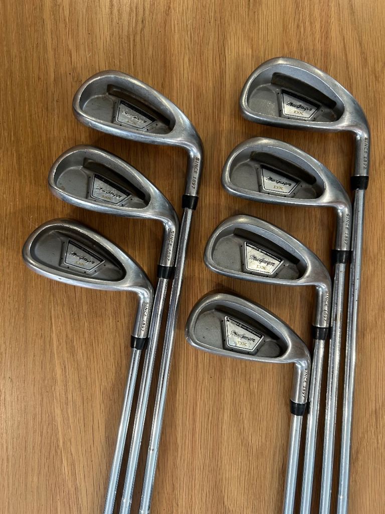 MACGREGOR DX GOLF IRONS.  R/H. *Full 7 Piece Set* 