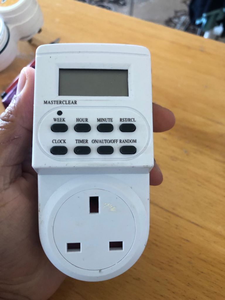 Digital Timer plug adaptor