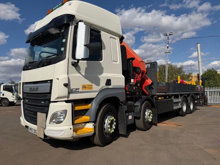 DAF CF 410 2017 (67) EURO 6, HIGH ROOF SLEEPER CAB, 25' 1" DROPSIDE BODY
