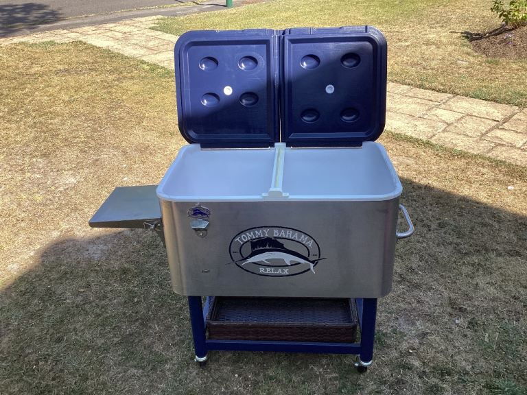 Tommy Bahama Drinks Cooler on Wheels - Great for Parties