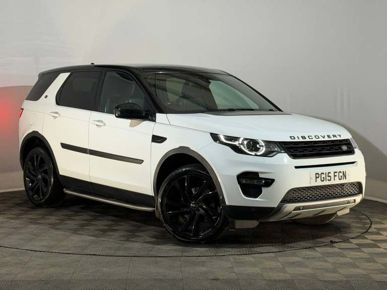 WHITE 2015 LAND ROVER DISCOVERY SPORT LUX HSE SD4 2.2 DIESEL AUTOMATIC 7 SEATER