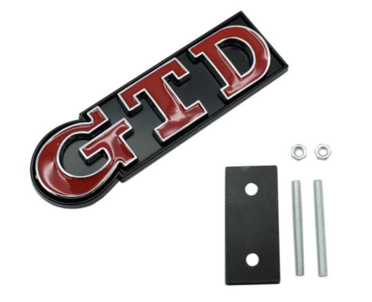 Volkswagen GTD BADGE - RED 