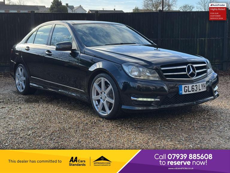 2014 Mercedes-Benz C Class 2.1 C220 AMG Sport Edition Premium+ CDi Auto 4dr Saloon Diesel Automatic