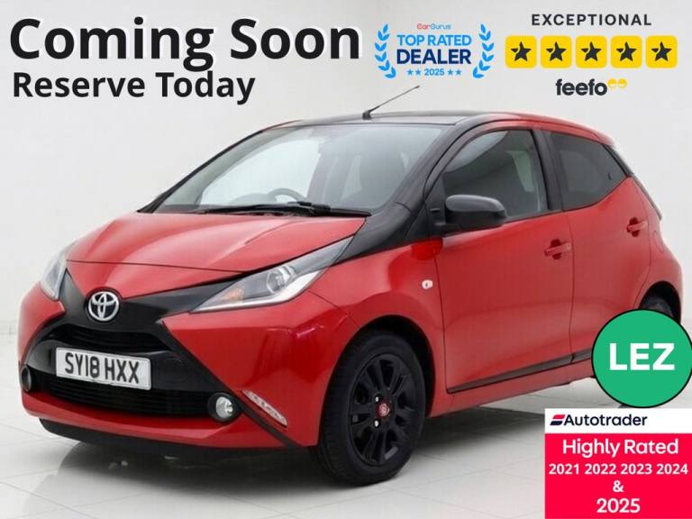 2018 Toyota AYGO 1.0 VVT-i X-Cite 4 5dr HATCHBACK PETROL Manual