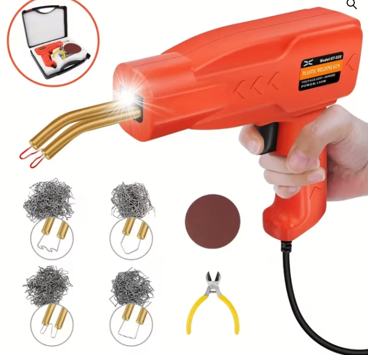 Plastic Welder Kit – 800 Staples & Carry Case