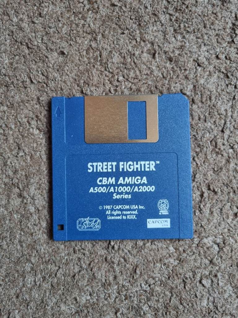 Commodore Amiga Street Fighter Video Game - DISK ONLY