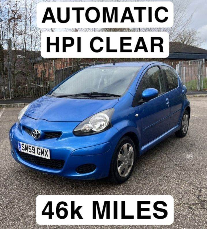 Toyota, AYGO, Hatchback, 2009, Semi-Auto, 998 (cc), 5 doors