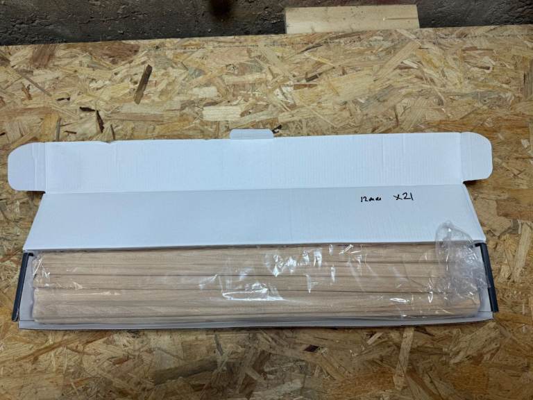 Festool 498688 12 X 750mm Beechwood Domino 21 Pieces For DF700