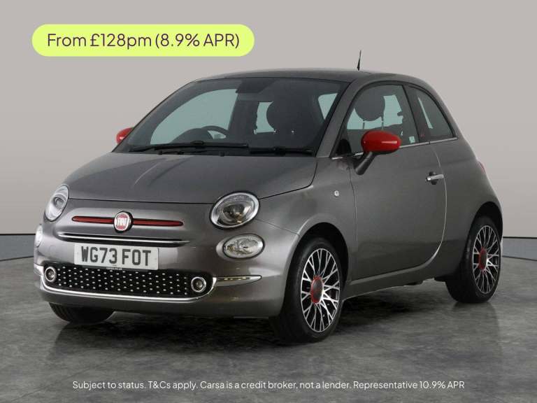 2023 Fiat 500 1.0 MHEV RED Hatchback 3dr Petrol Manual Euro 6 (s/s) (70 bhp) - AUTO HEADL Hatchba...