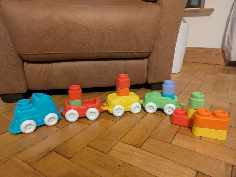 Clementoni Soft Clemmy Blocks and Train