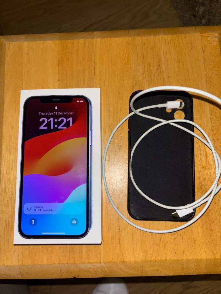 iPhone 12 64GB in Lilac. Original Box. Excellent Condition. 83% Battery Health. Accept £135 ono