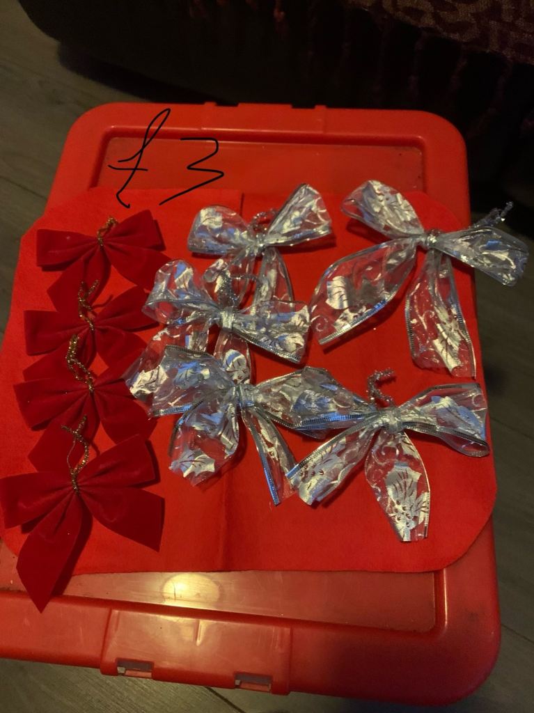 Handmade Christmas Bows