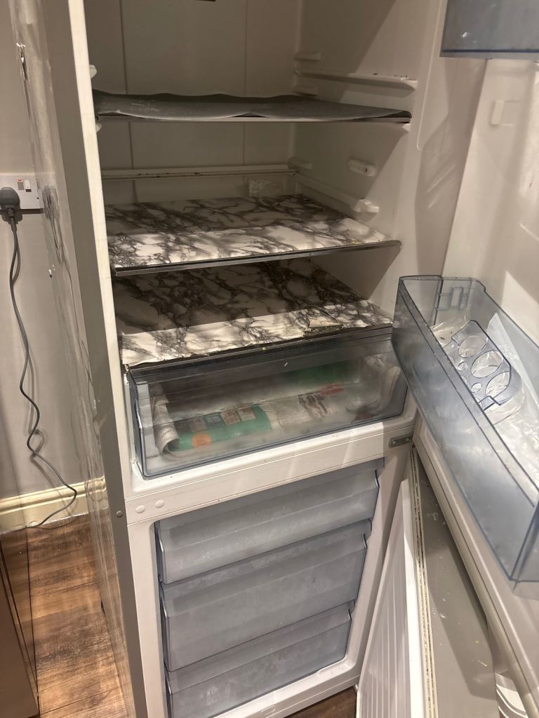 Fridge and freezer 