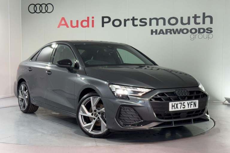 2025 Audi A3 1.5 TFSI 35 Black Edition Saloon 4dr Petrol Manual Euro 6 (s/s) (150 ps) SALOON Petr...