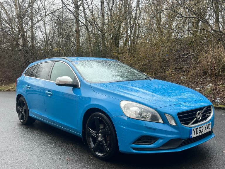 2012 VOLVO V60 R-DESIGN LUX, NAV, (1984 cc), 15 SERVICE STAMPS ,22/10/2026 MOT, TIMING BELT CHANGED 