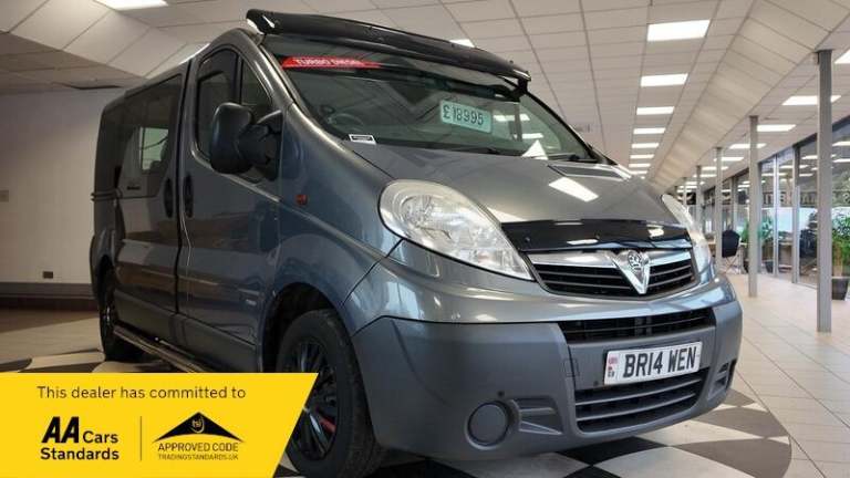 Vauxhall Vivaro COMBI CDTI 6 SEATER WITH MOBILITY RAMP NO VAT Diesel