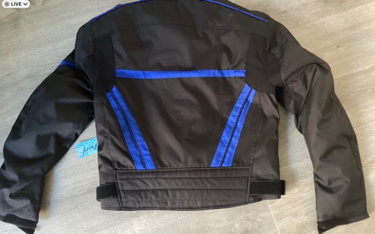 Ladies Size Large, Milano Motorcycle Jacket.