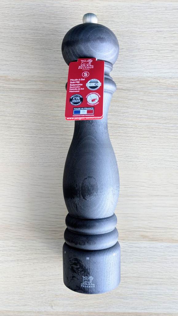 Peugeot Paris Salt Mill - 30 cm - Graphite Finish - New and Unused with Tag