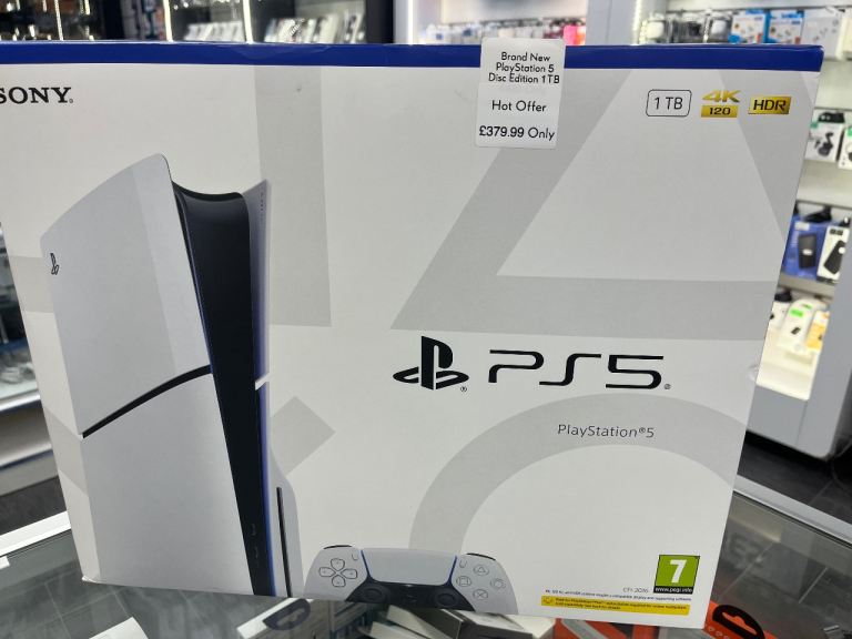 Sony PlayStation 5 disk edition brand New 1 TB 