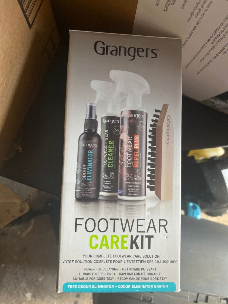 Grangers footwear care kit 