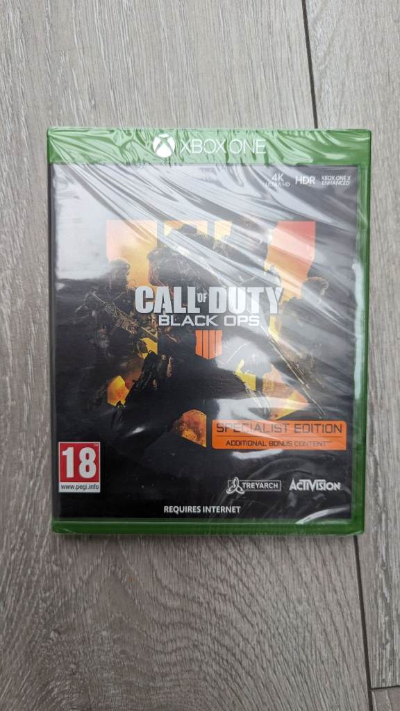 Brand new and sealed Call of Duty Black Ops 4