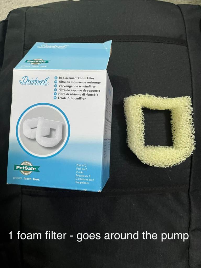 Barely used - Drinkwell 360 Stainless Steel Dog & Cat Water Fountain