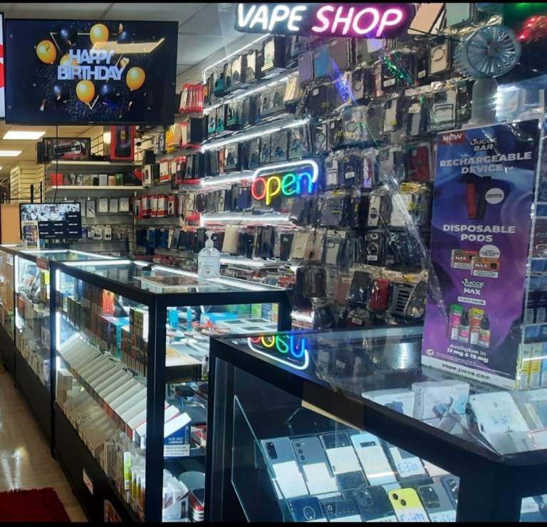 Established Mobile & VAPE  Shop – Trading – High Footfall – Bills Included