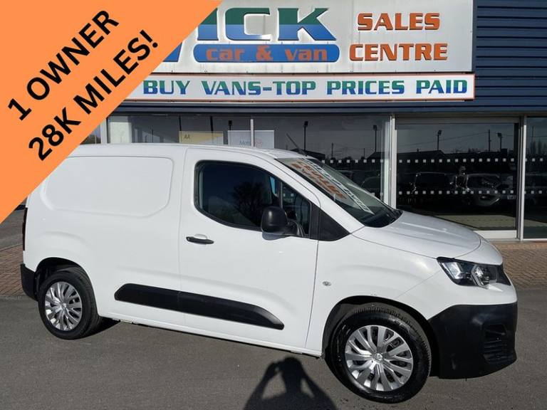 2020 Peugeot Partner 1.5 BlueHDi 1000 Professional Standard Panel Van 5dr Diesel Manual SWB Euro ...