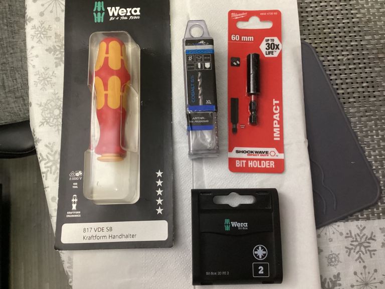 Wera,Milwaukee assorted tools 