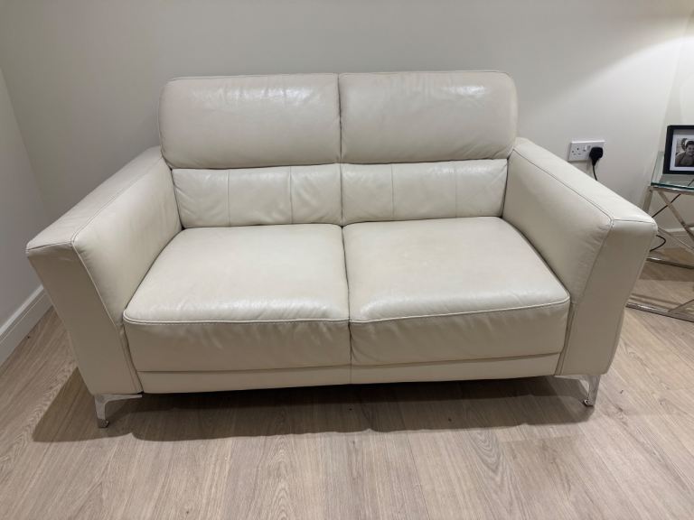 Two Natuzzi Two Seater Leather Sofas