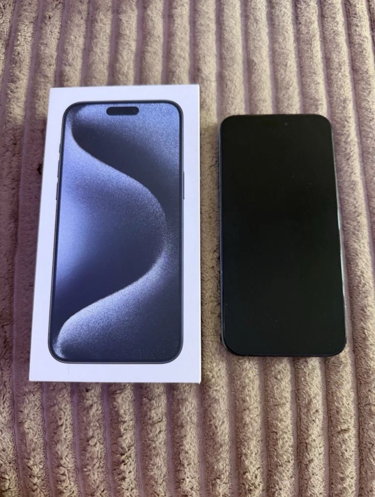  iPhone 15 Pro – 256GB – Deep Blue Titanium