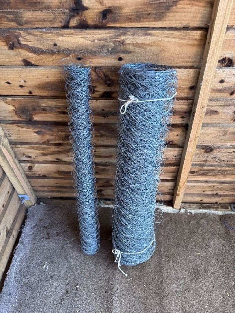 Two Rolls of Chicken Wire