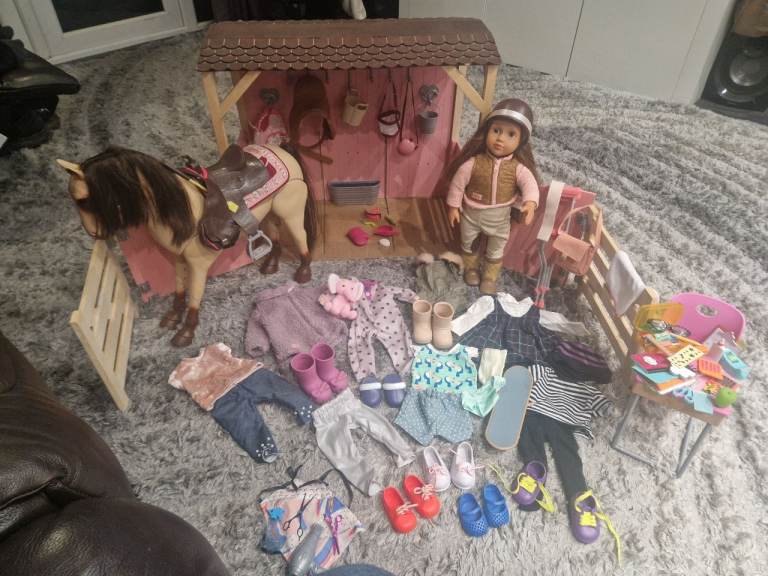 Our generation stable and doll bundle