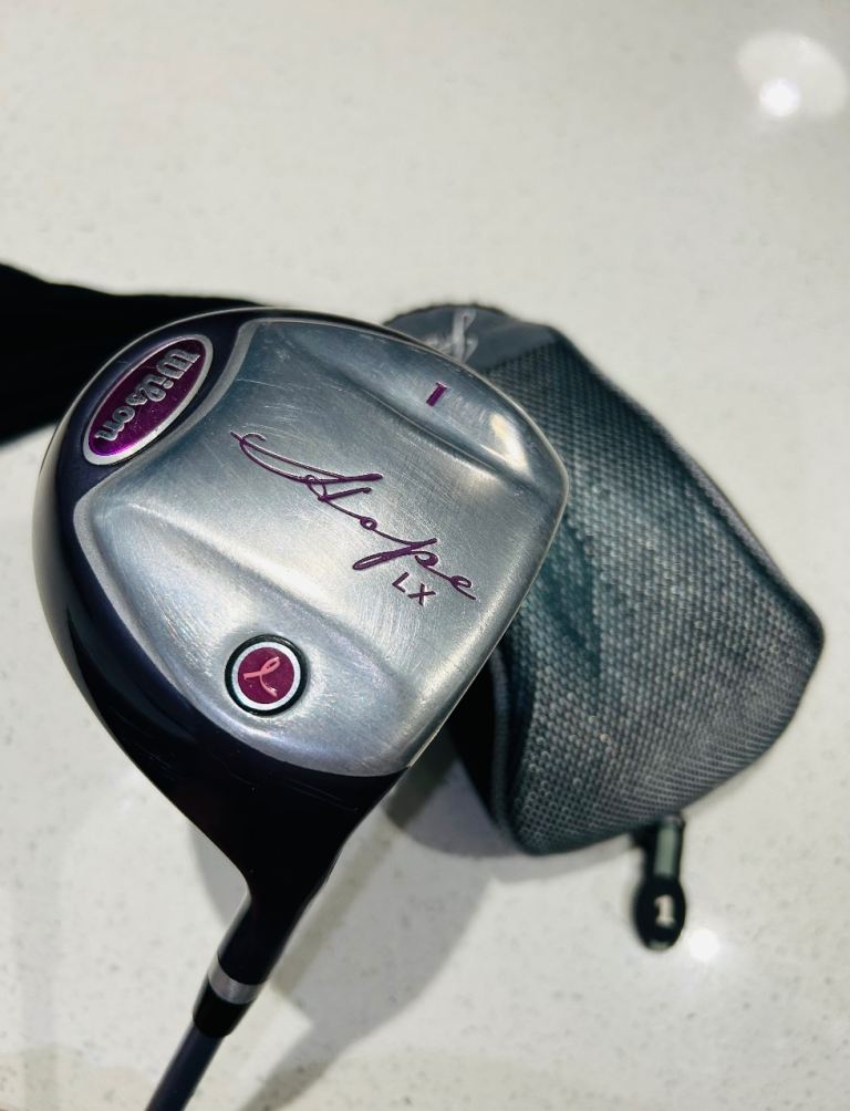 LADIES WILSON HOPE LX titanium DRIVER (Breast Cancer Awareness • Pink Ribbon)