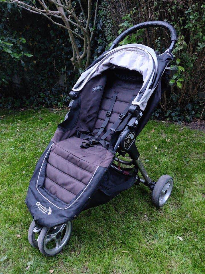 City mini by baby jogger - single buggy + rain cover