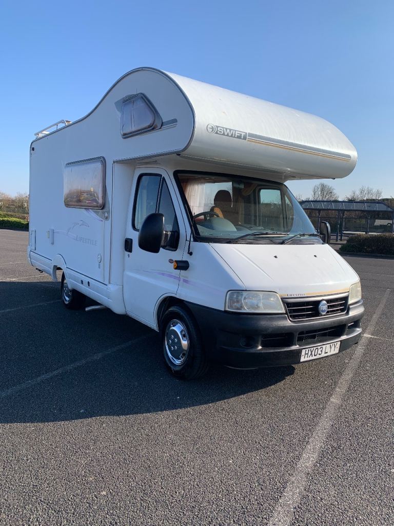 Fiat Ducato Swift lifestyle 5 berth motorhome campervan camper low mileage 