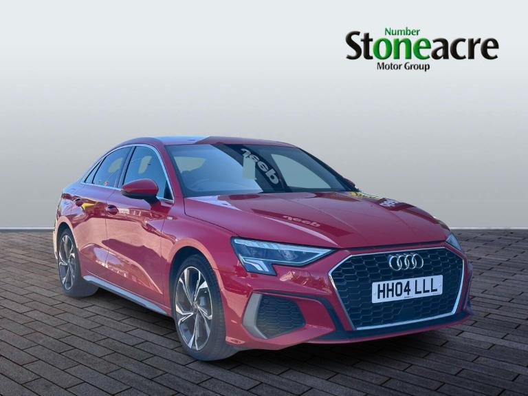 2021 Audi A3 1.0 TFSI 30 S line Saloon 4dr Petrol S Tronic Euro 6 (s/s) (110 ps) SALOON Petrol Au...