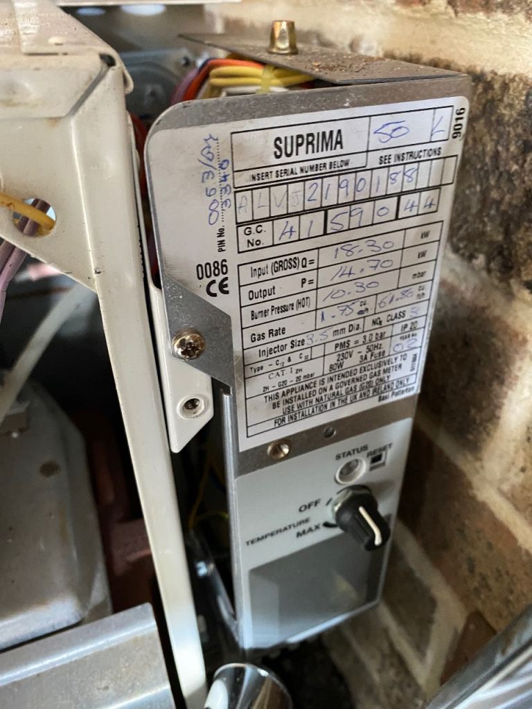 Potterton suprima 50 boiler