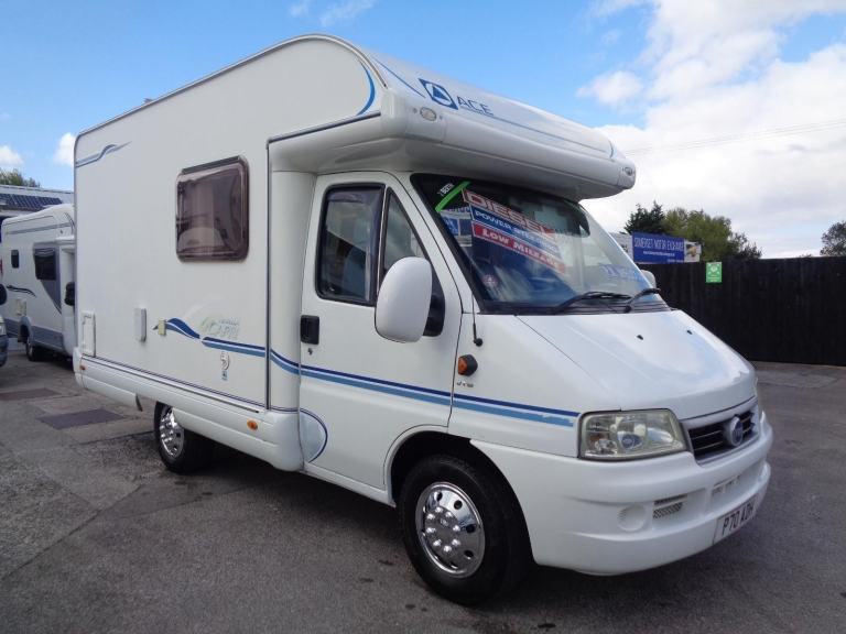 Ace Capri 2 Berth Fiat Ducato DIESEL MANUAL 2005/P